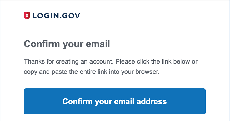 Confirm your email help image